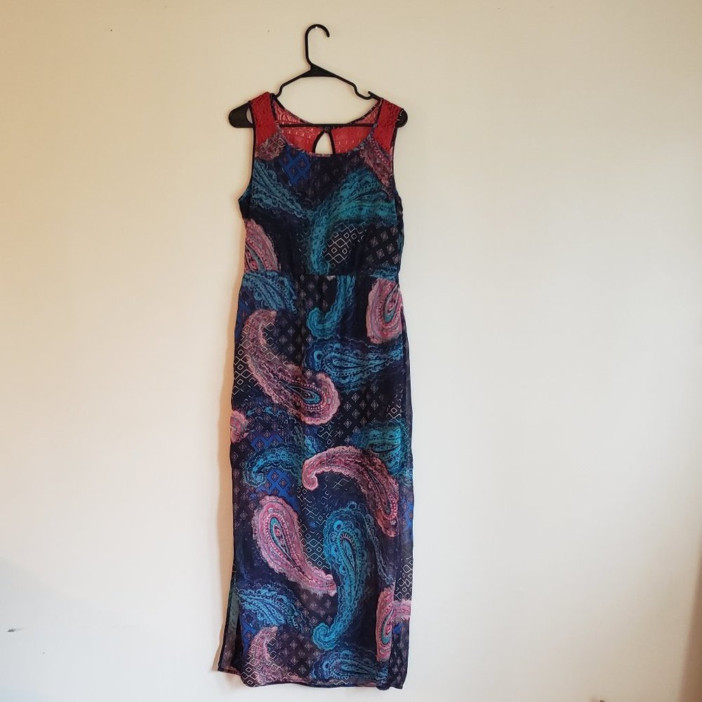 Paisley Maxi Dress